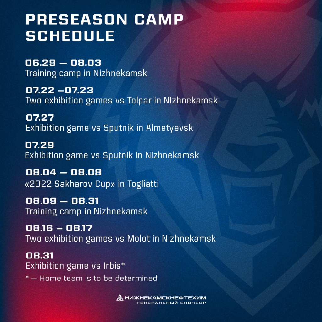 Reaktor preseason camp