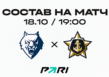 «Нефтехимик» - «Адмирал»: состав нашей команды «Нефтехимик» - «Адмирал»: состав нашей команды