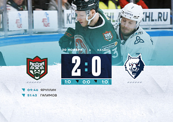 Ak Bars 2–0 Neftekhimik 11/20/2024