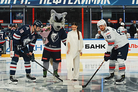 Атмосферное видео матча "Нефтехимик" - "Металлург"