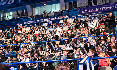 Урок КХЛ на "Нефтехим Арене"