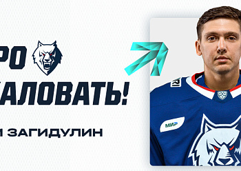 Neftekhimik have signed goaltender Artyom Zagidulin