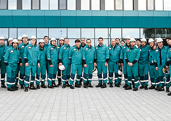 Neftekhimik players visited Nizhnekamskneftekhim