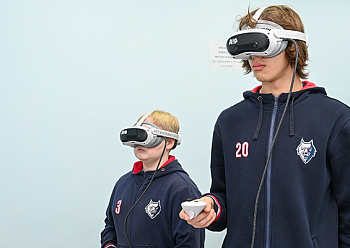 The Power of Attention: New Technologies for players at the Neftekhimik Hockey School