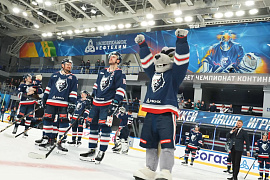 Атмосферное видео матча "Нефтехимик" - "Динамо" (Москва)