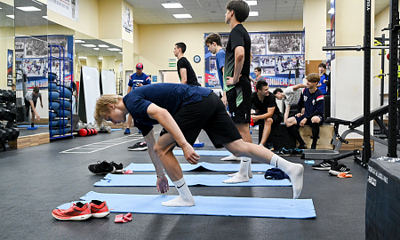 Тренировка в зале