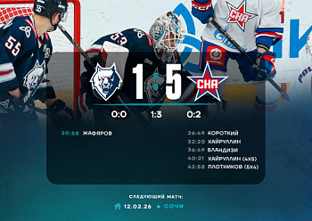 Neftekhimik 1–5 SKA 2/10/2026