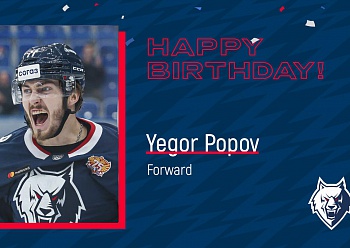 Happy Birthday, Yegor Popov!