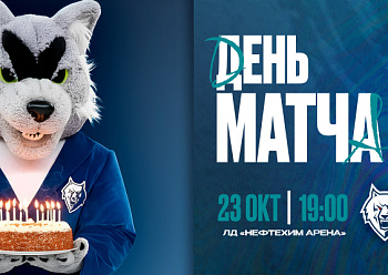 Отмечаем 57-летие «Нефтехимика» матчем с «Металлургом»