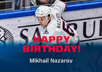 Happy Birthday, Mikhail Nazarov!