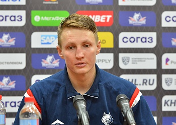 Denis Vikharev: «We will do our best in the upcoming game»