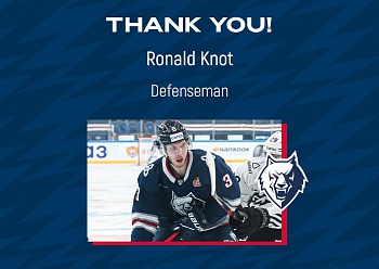 NEFTEKHIMIK TERMINATED THE CONTRACT WITH RONALD KNOT
