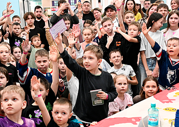 Урок хоккея, который запомнится навсегда!