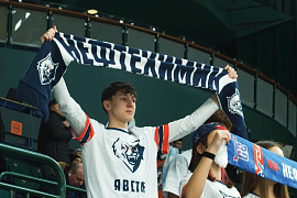 Атмосферное видео матча "Ак Барс" - "Нефтехимик"