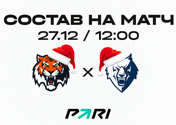 «Амур» - «Нефтехимик»: состав нашей команды