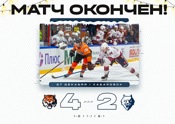 Amur 4–2 Neftekhimik 12/27/2023