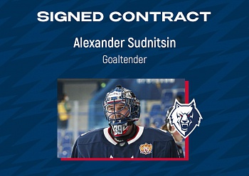 NEFTEKHIMIK Re-sign Goaltender Alexander Sudnitsin