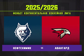 Обзор матча «Нефтехимик» – «Авангард» 