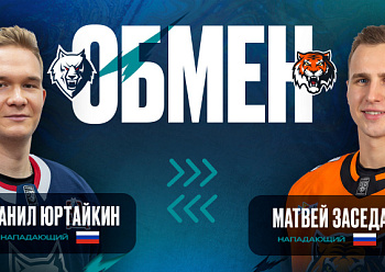 Neftekhimik exchanged forward Danil Yurtaikin