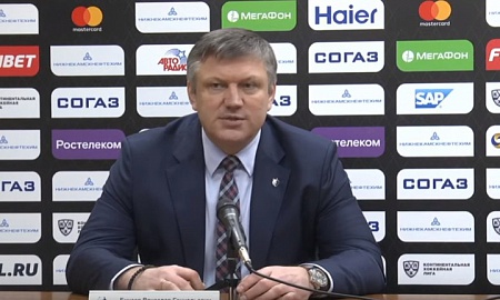 Пресс - конференция ХК " Нефтехимик " - ХК " Салават Юлаев "