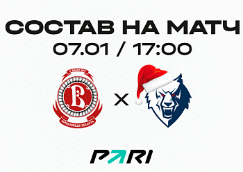 «Витязь» - «Нефтехимик»: состав нашей команды