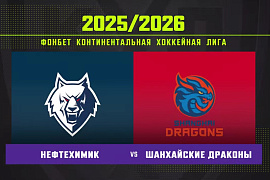 Обзор матча «Нефтехимик» – «Шанхайские Драконы»