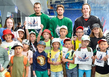 Маленькие знатоки большого хоккея Маленькие знатоки большого хоккея