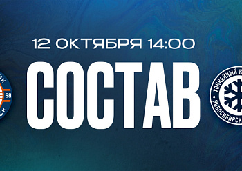 «Нефтехимик» — «Сибирь»: состав нашей команды
