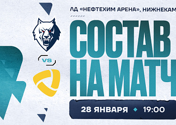 «Нефтехимик» - «Северсталь»: состав нашей команды