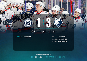 Sibir 1–3 Neftekhimik 1/17/2026