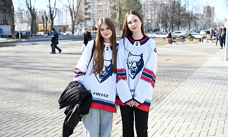 Активности третьего матча "Нефтехимик" - "Авангард"