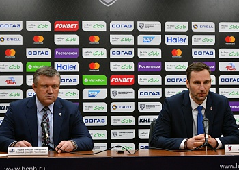 Postgame comments of head coaches of "Neftekhimik" and "Torpedo"