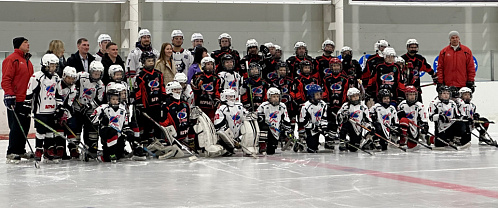 Neftekhimik players held a master class for young hockey players in Agryz