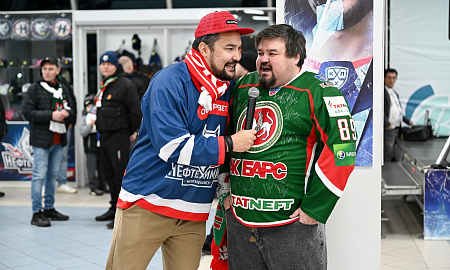 Активности на Экоматче "Нефтехимик" - "Ак Барс"