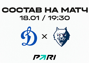 «Динамо» (Москва) - «Нефтехимик»: состав нашей команды