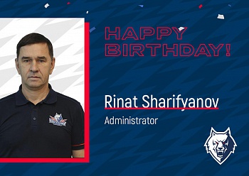 Нappy Birthday, Rinat Sharifyanov!